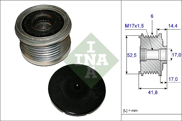 Alternator Freewheel Clutch